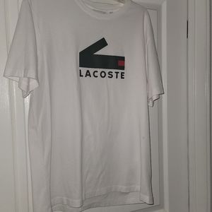 Lacoste White T- Shirt!!!!